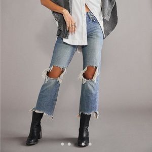 Maggie Mid-Rise Straight-leg jeans
